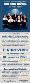 Spettacolo DIn Don Down - Alla ricerca di D(Io) 10 dicembre 2025 Teatro Verdi di Pisa