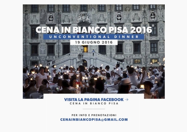 Cena IN BIANCO PISA 2016 - News